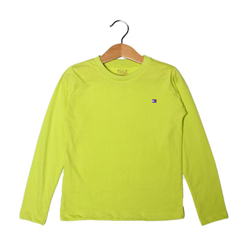 SOLID GREEN FLAG FULL SLEEVE T-SHIRT